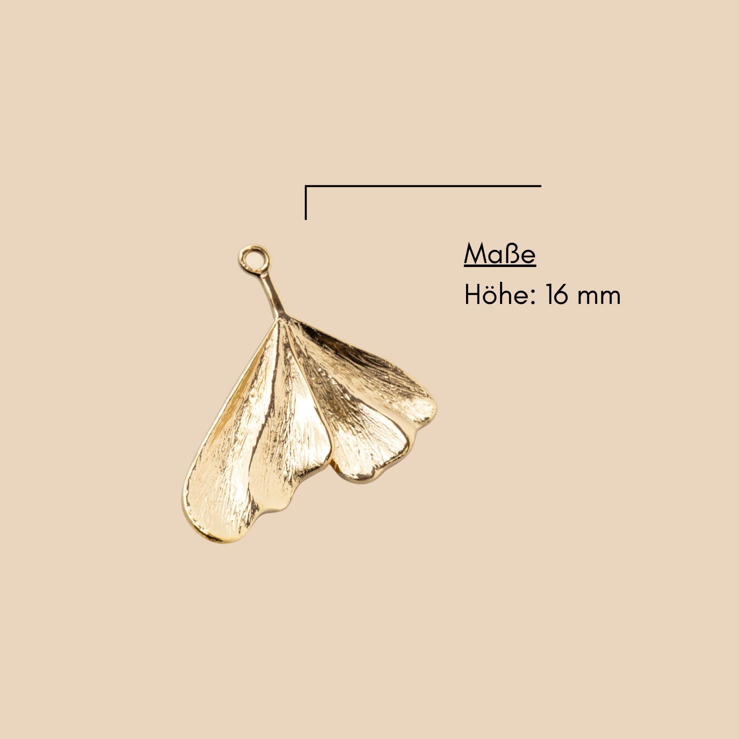 Anhaenger_charm_blatt_ginkgo_ginkgoblatt_wechseln_austauschbar_wandelbar_creole_ohrring_gold_Masse_16mm