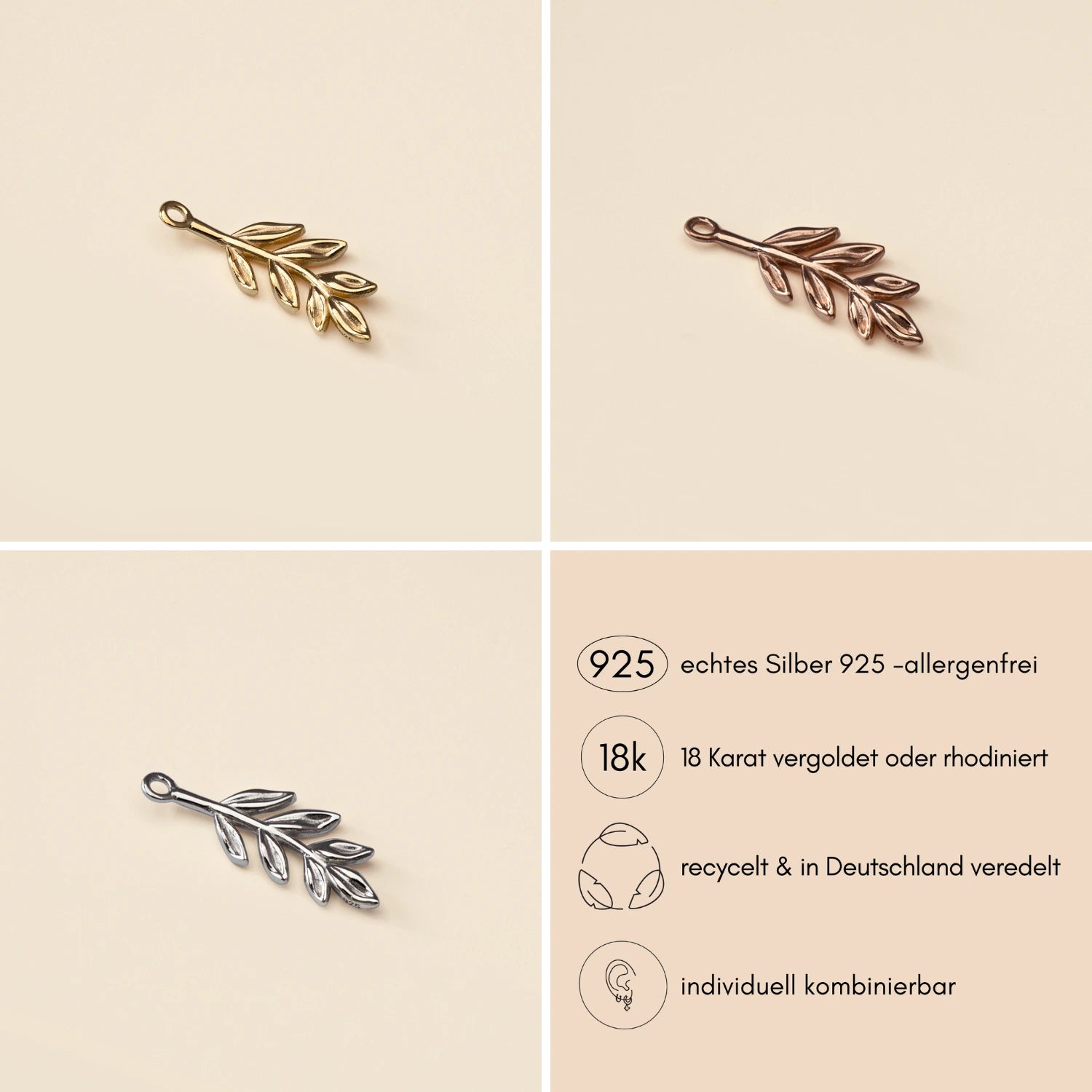 Anhaenger_charm_blatt_zweig_olivenzweig_wechseln_austauschbar_wandelbar_creole_ohrring_silber_gold_rosegold_Produktvorteil
